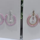 Handmade Dangle Teardrop style earrings 