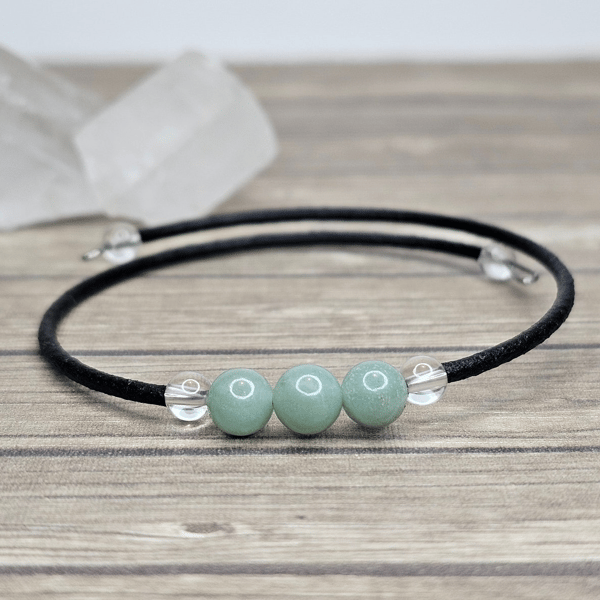 Amazonite Memory Wire Bracelet