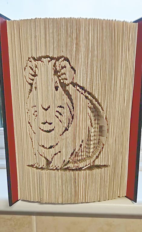 Guinea Pig 180 CUT & FOLD Book Folding Pattern - EMAILED PDF PATTERN