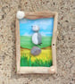 Pebble Puffin Driftwood Wall Art - Handmade Coastal Bird Art - One-of-a-Kind - Image 4
