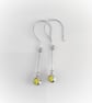 Sterling silver earrings with peridot - Image 6
