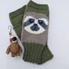 Sloth Knit Fingerless Gloves