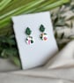 Botanical Fresh Autumn Polymer Clay Earrings - Image 2