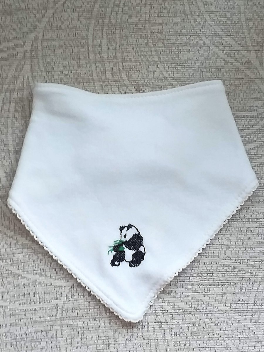 Panda Dribble Bib