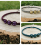 Gemstone Shambala Bracelet - Image 1
