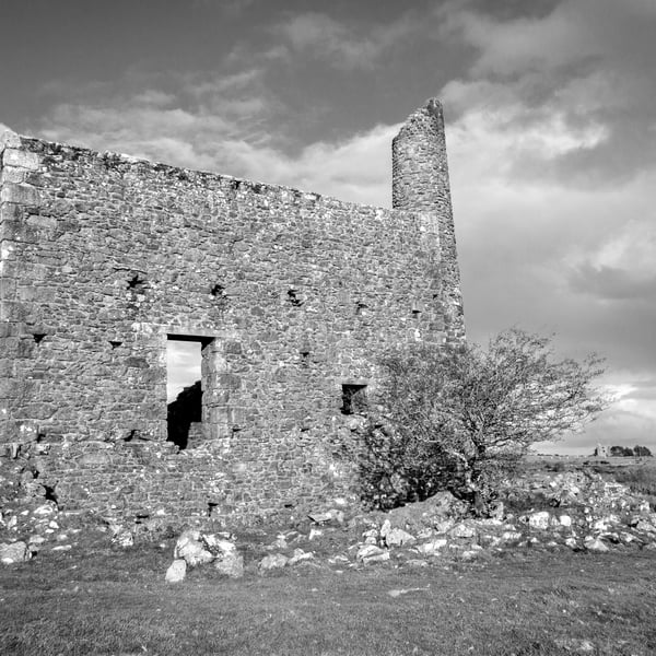 Photograph  - Engine House at Minions, Cornwall - Limited Edition Signed Print