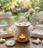 Baby Powder Fragranced Heart Wax Melts, Uk Handmade, Vegan 