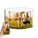 Personalised Lampshade - Photo Lamp shade - Portrait Gift 