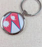 Nepal Flag Keyring