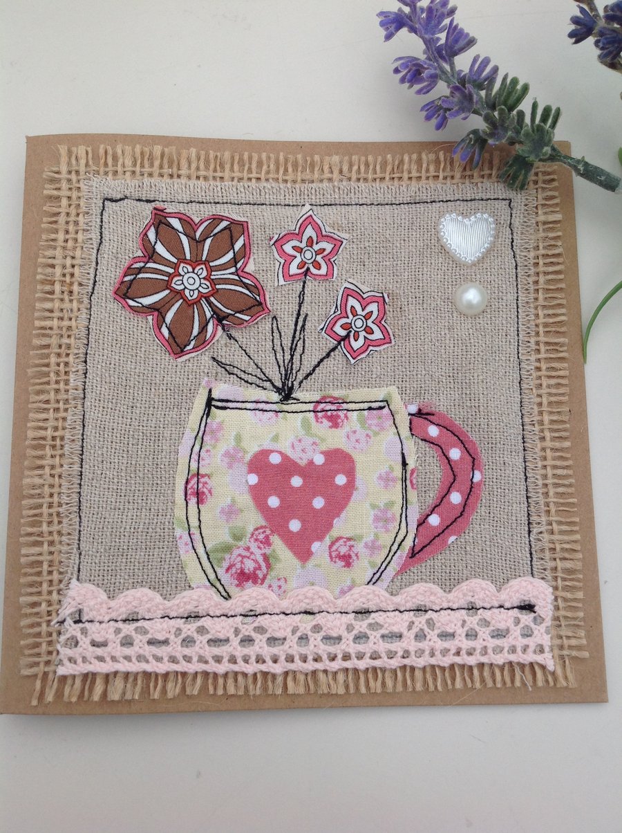 Teacup card