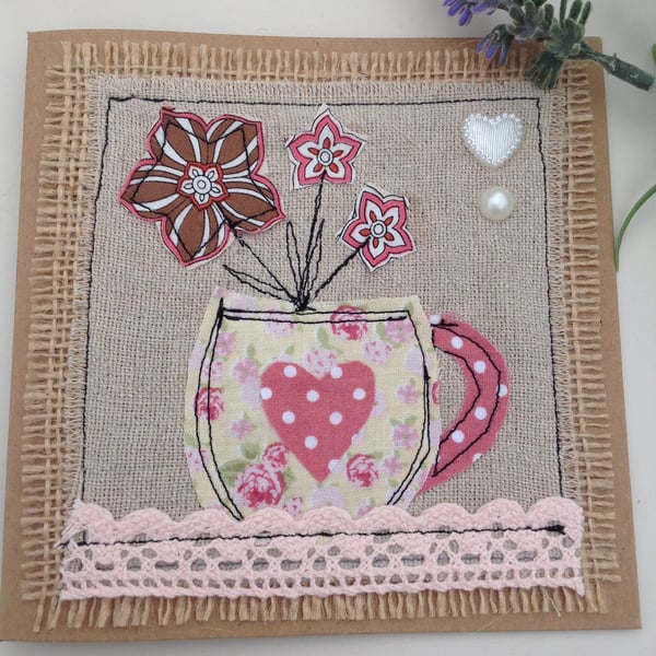 Teacup card