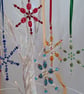 Golden Yellow Millefiori Snowflake - Image 4