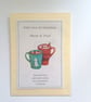Personalised Christmas Keepsake, Christmas Mug Illustration, Mum & Dad Gift - Image 3