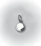Small silver dot pendant - Image 3