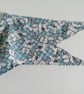 Dog Bandana, extra small, up to 11" neck, dogs, check, neckerchief style - Image 1