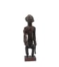 hemba warrior figurine, 3d printed African statue, Congolese tribal art, 