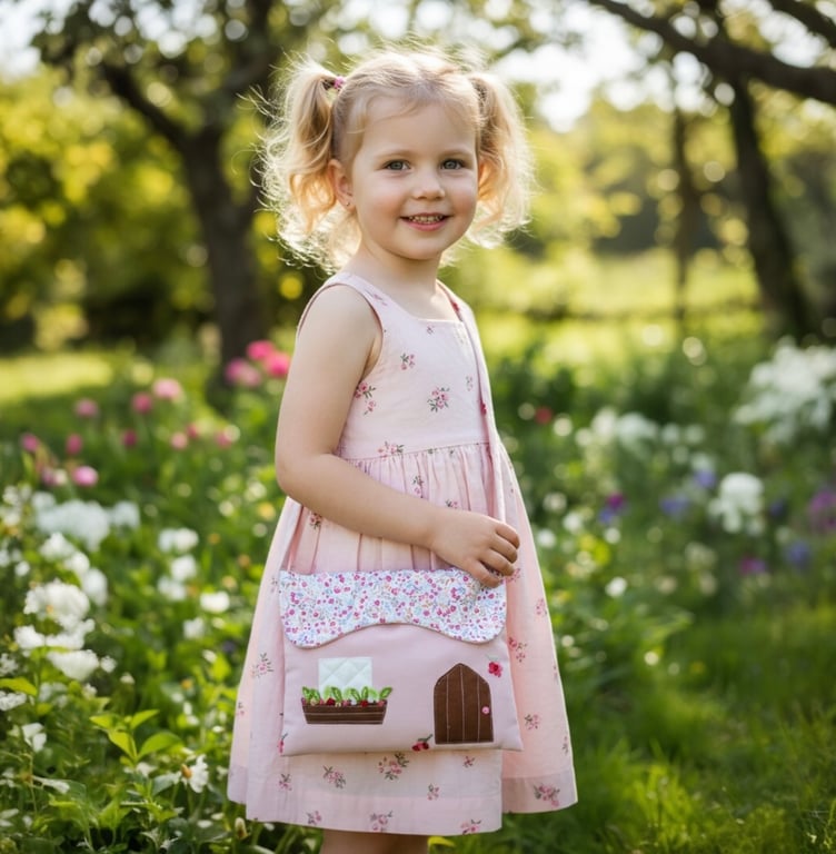Mouse or Bunny Cottage Over the Shoulder Bag