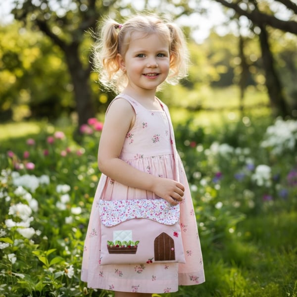 Mouse or Bunny Cottage Over the Shoulder Bag