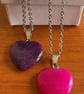 Chakra cabochon heart pendant necklace  - Image 4