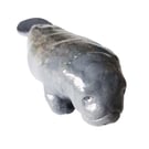Manatee Ceramic Ornament - Handmade