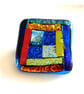 Dichroic L011 Luxury Fused Glass Patchwork Brooch Handmade  - Image 3