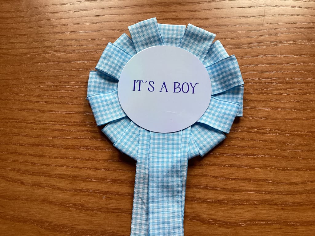 It's A Boy Rosette for New Baby Boy
