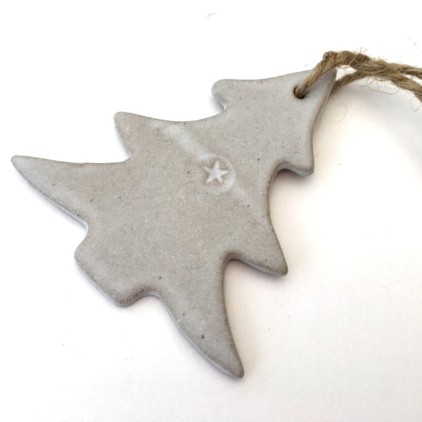 Ceramic christmas tree decoration, ceramic hanger, tree decoration