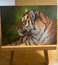 5x7 inch Tiger Card