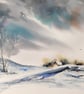 First Light, Original Watercolour Painting. - Image 1