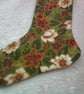 7,5 inch Christmas Stocking with Helebores - Image 4