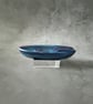 Resin Pen Holder - Blue Desk Pen Rest Organiser - Image 5