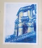  East Wing Limited Edition Original Collagraph Print Art - Image 4