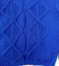 Children's Hand Knitted Chunky Cabled Double Diamond Patterned Jumper - Image 4