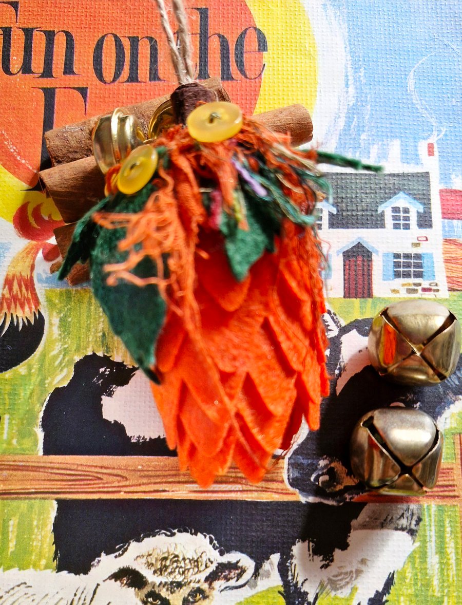 Unique Pinecone Hanging Decorations