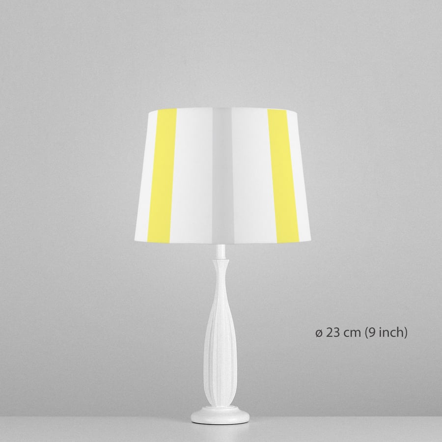 Stripes Lampshade Diameter 23cm (9") Ceiling or floor, table lamp