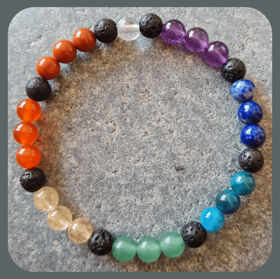 Chakra Stacker Bracelet, gift or self care