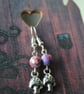 Toadstool earrings magical woodland themed - Image 3