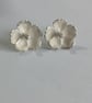 Rockrose hand made Silver Earstuds - Image 2