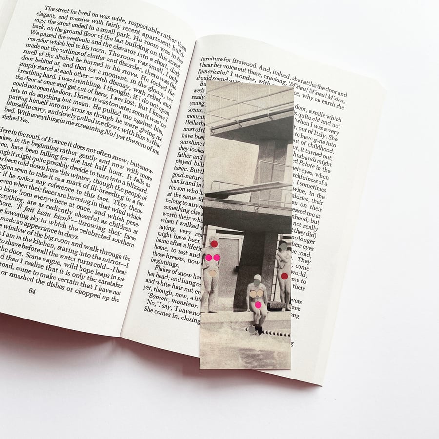 Swimming Pool Bookmark - Modesty