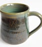 Mug Brown Glazed  - Hand Thrown Stoneware Ceramic Mug 
