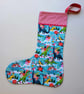 Christmas Stocking for Dinosaurs, can be personalised - Image 2