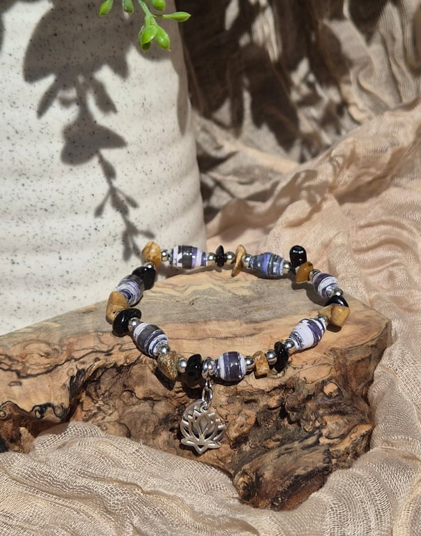 The 'Elemental Calm' Bracelet (one of a kind) 