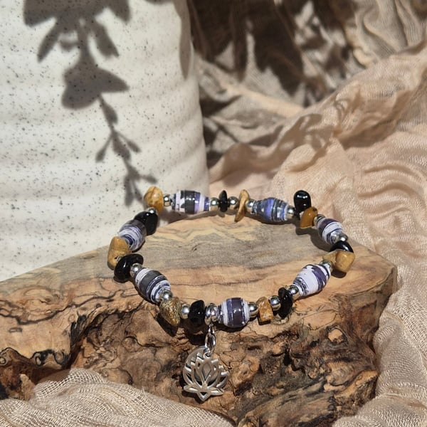 The 'Elemental Calm' Bracelet (one of a kind) 