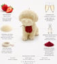 Dog Shaped Sculptural Candle - Cosy Vanilla Puppy Candle - Image 5