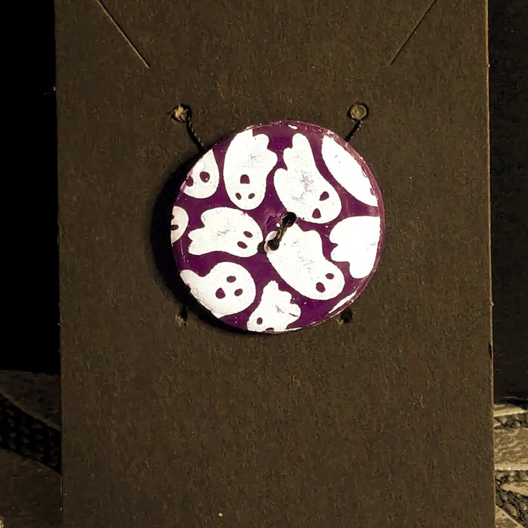 Ghost button – 30mm - SECONDS