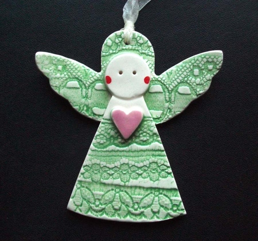 Ceramic Christmas Angel