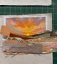 Textile landscape picture… the sun sets but hope rises!  - Image 7
