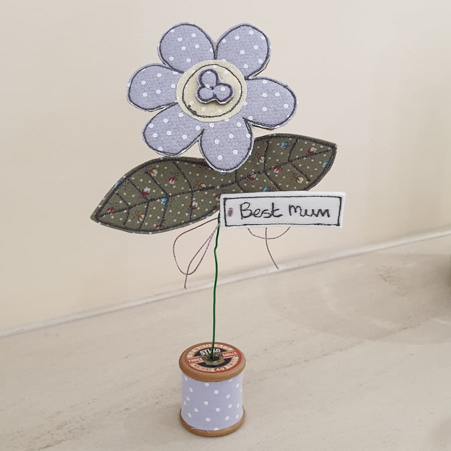 Daisy, Lilac Flower Decoration 