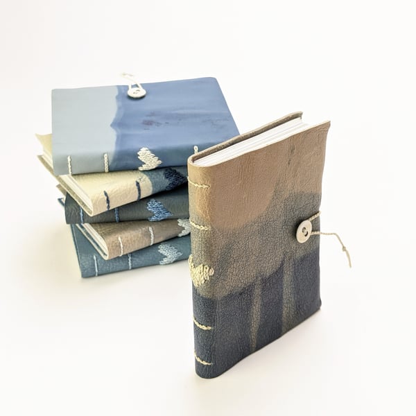 Small Indigo Heart Notebook