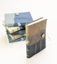 Small Indigo Heart Notebook